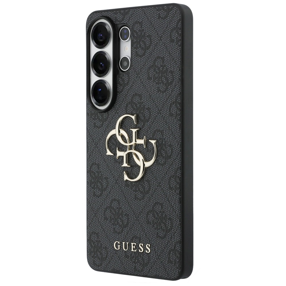 Guess 4G Big Metal Logo dėklas skirtas Samsung Galaxy S26 Ultra - Juoda