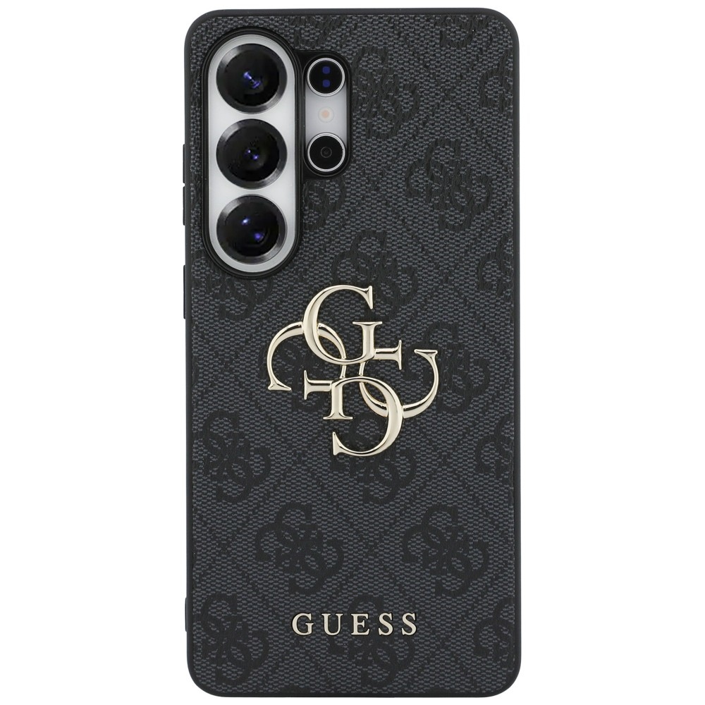 Guess 4G Big Metal Logo dėklas skirtas Samsung Galaxy S26 Ultra - Juoda