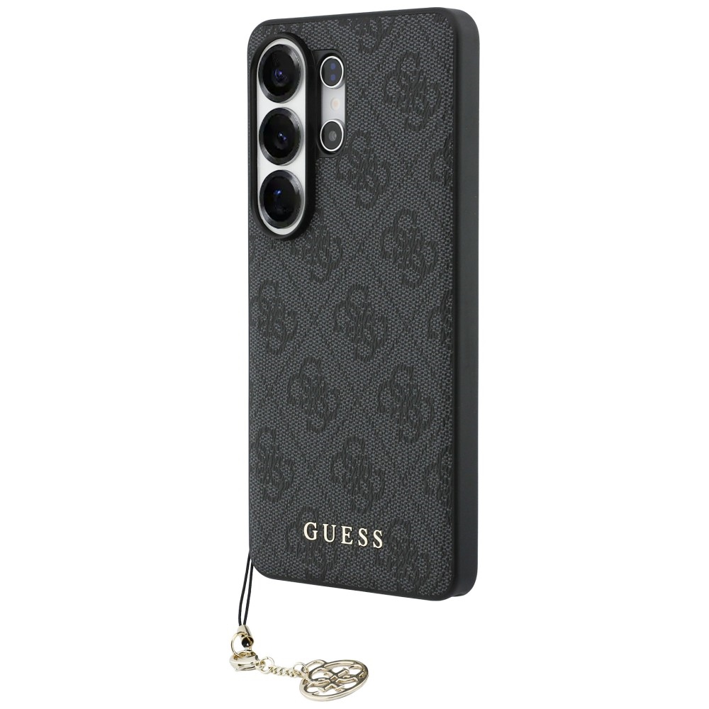 Guess 4G Classic Logo Charm MagSafe dėklas Samsung Galaxy S26 Ultra - juodas