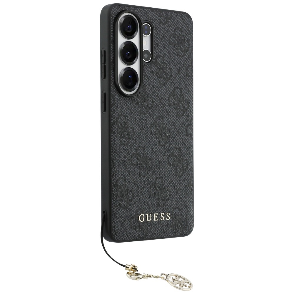 Guess 4G Classic Logo Charm MagSafe dėklas Samsung Galaxy S26 Ultra - juodas