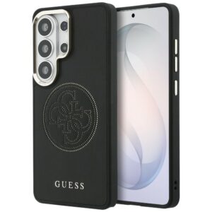 Dėklas Guess Perforated Logo MagSafe skirtas Samsung Galaxy S26 Ultra - juodas