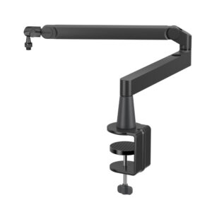 BOYA MIC ARM LP žemo profilio mikrofono laikiklis su spaustuku – juodas