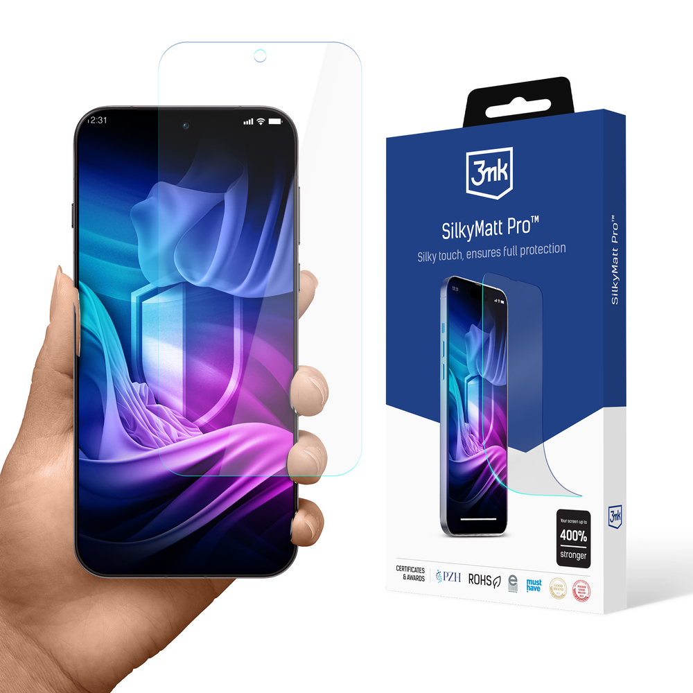 3mk SilkyMatt Pro™ matinis apsauginis plėvelė skirta Oppo Find X9 Pro