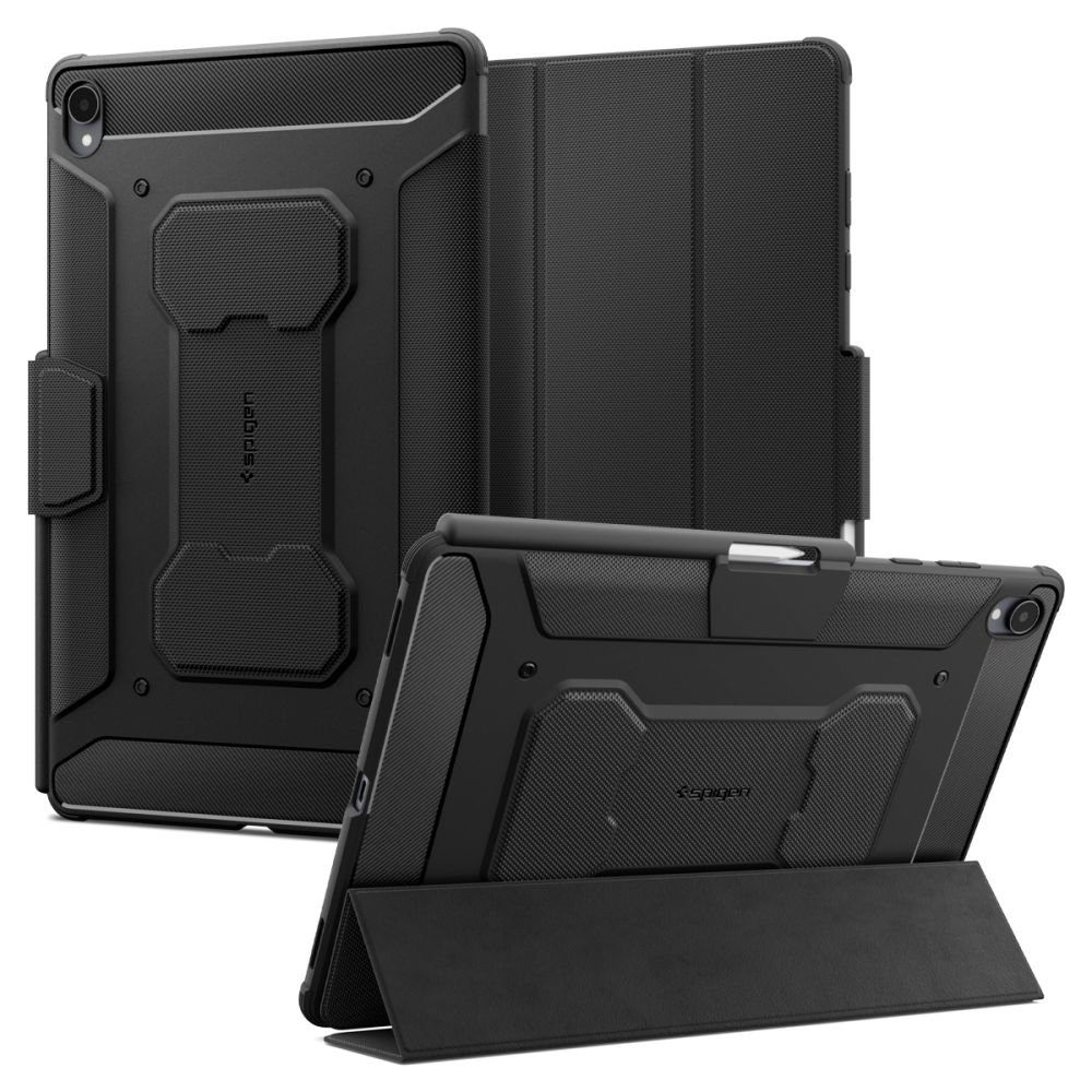 Dėklas Spigen Rugged Armor Galaxy Tab S12+ 12.6 X840 / X846B, matinis juodas