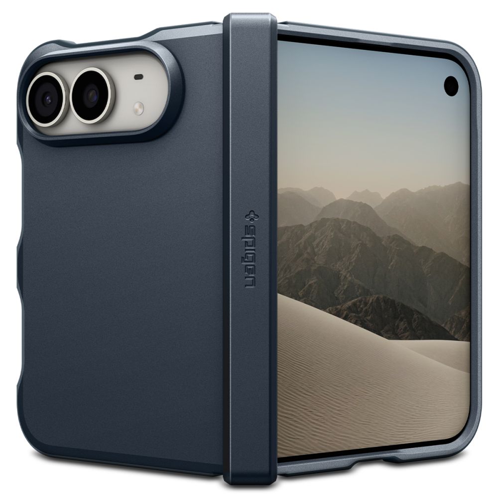 Spigen Tough Armor T MagSafe dėklas iPhone Duo - mėlyna