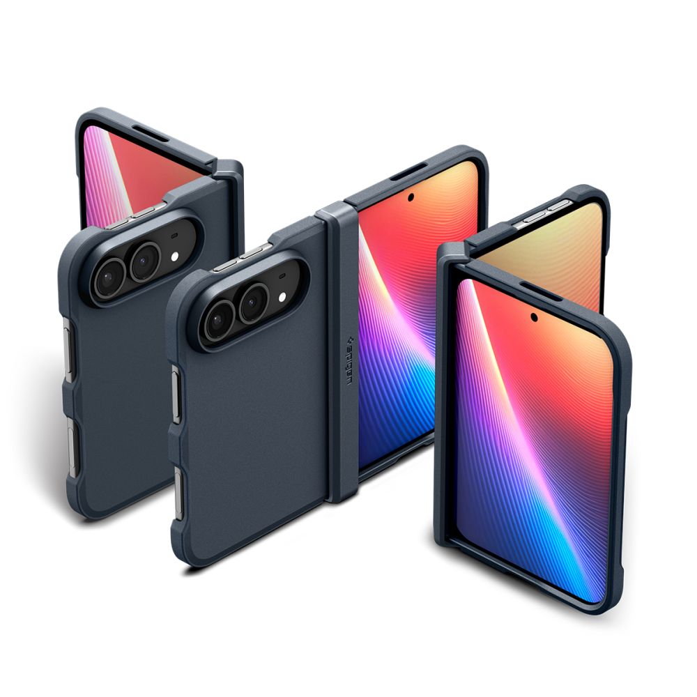 Spigen Tough Armor T MagSafe dėklas iPhone Duo - mėlyna