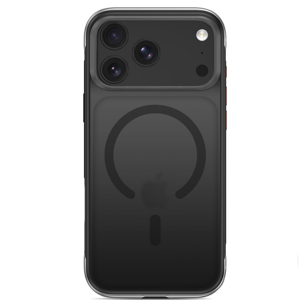 Dėklas Tech-Protect MagAir MagSafe CC iPhone 17 Pro Max / 18 Pro Max, matinis juodas
