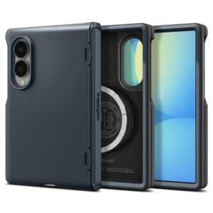 Dėklas Spigen Slim Armor Pro MagSafe Galaxy Z Fold 8, tamsiai mėlynas