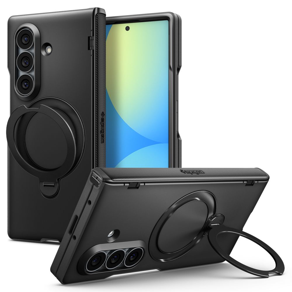 Dėklas Spigen Slim Armor Pro S MagSafe Samsung Galaxy Z Fold 8 Ultra, juodas