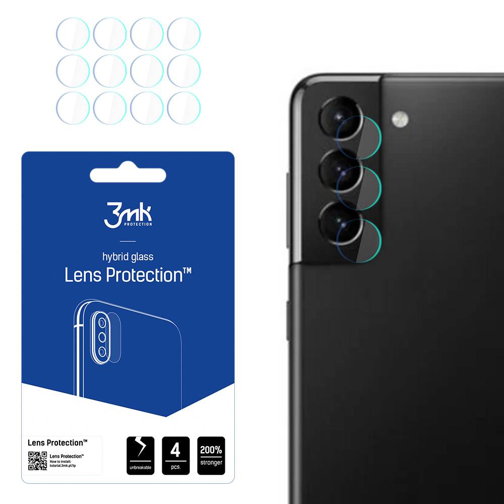 3mk Lens Protection™ hibridinis kameros stiklas Samsung Galaxy S21 5G