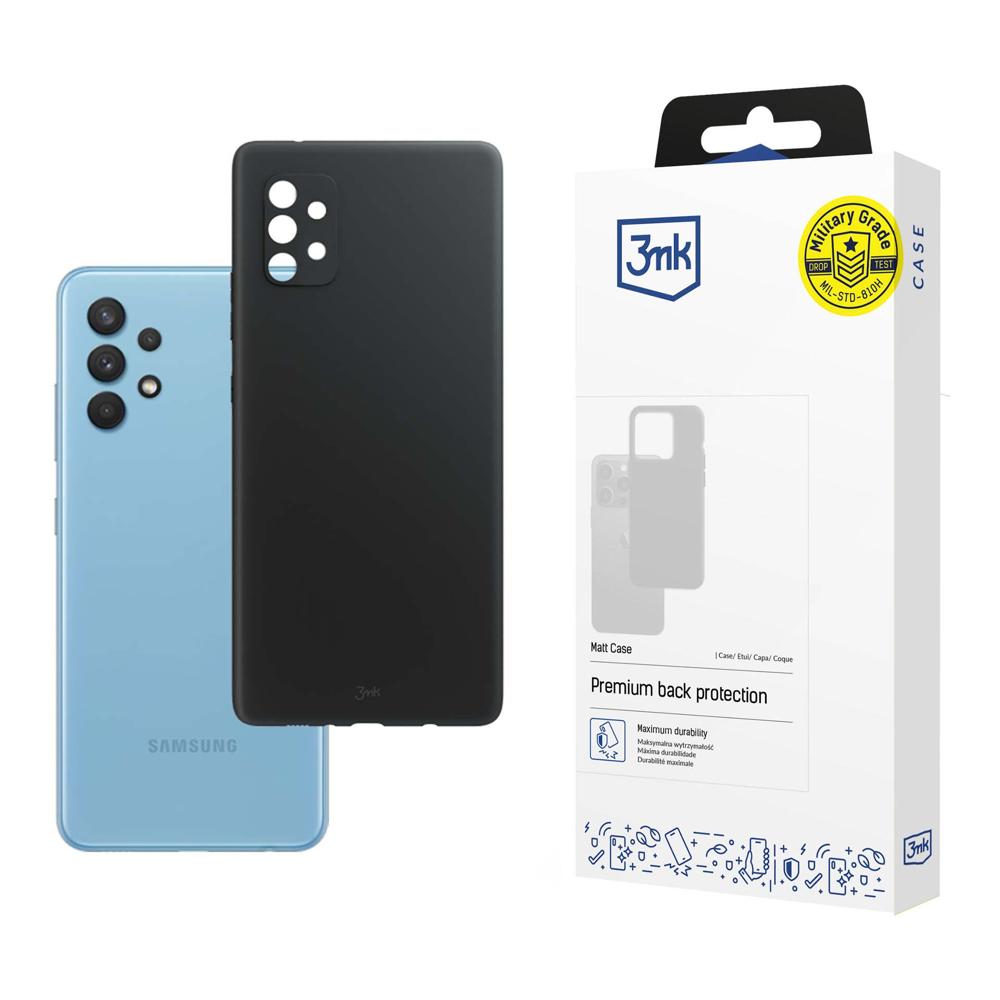 3MK Matt Case Sam A33 5G A336 juoda / juoda